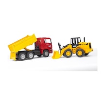 Man Damperli Kamyon Ve Fr 130 Kepçe