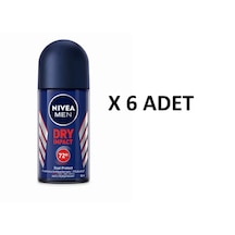 Nivea Dry Impact Erkek Roll On 50 Ml X 6 Adet