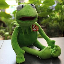 40 Cm Kermit Peluş Oyuncaklar Susam Sokağı Bebek Dolması Hayvan Kermit Oyuncak Peluş Kurbağa