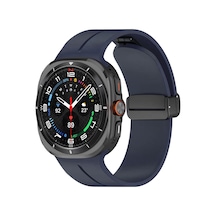 Galaxy Uyumlu Watch 8 40mm Krd-84 22mm Silikon Kordon - Lacivert
