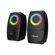 Mikado Md-90r 2+1 2.0 Gaming Rgb Işıklı Hoparlör
