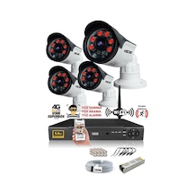 Ids - 4 Kameralı 1080P Fullhd 5Mp Sony Lensli Kamera Seti - 2015