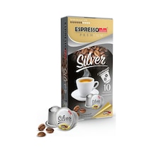 Espressomm® Premium Silver Alüminyum Kapsül Kahve 10 Adet