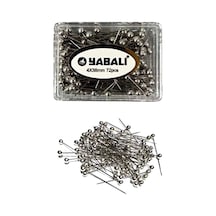 Toplu İğne Gümüş 72'li 4x38 Mm