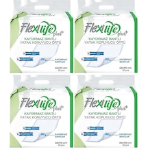 Flexilife Plus 60 x 90 CM Kaydırmaz Bantlı Yatak Koruyucu Örtü 30'lu x 4 120 Adet
