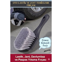 Yumuşak Çizmez Araba Lastik Jant Yıkama Fırçası Oto Paspas Davlumbaz Detaylı Temizleme Fırça