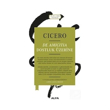 Dostluk Üzerine - Cicero - Alfa Yayıncılık