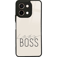 Vivo Y28 Lady Boss Tasarımlı Glossy Telefon Kılıfı Çok Renkli