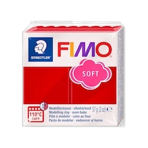 Staedtler Fimo Soft Polimer Kil 2P Christmas Red