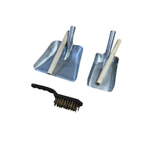 Mobilreyon Mangal Kürek Seti,2 Adet Soba Kömür Küreği,fırça