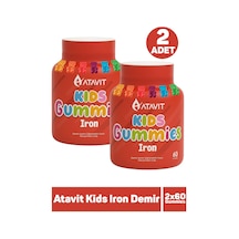 Atavit Kids Iron Demir 60 Gummies 2 Adet