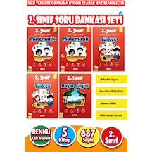 2.sınıf Etkinlikli Çalışma Seti 5 Kitap Toplam 824 Sayfa