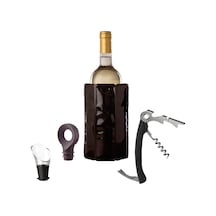 Full Fit Vacu Vin Klasik Şarap Seti 4 Parça - Kutulu Genel