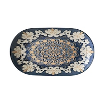 Mudo Home Belize Kayık Tabak 24cm Çok Renkli