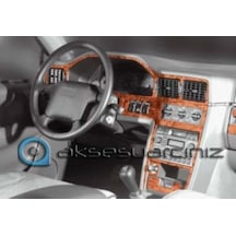 Meriç Volvo S90 / V90 Ön Torpido Kaplama 17 Parça 1996-1998 (530157751)