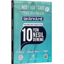 Türkçe Öabtdeyiz Öabt Meb-ags Türkçe Öğretmenliği Sınavname 10 Deneme Çözümlü - Enes Kaan Şahin, Umut Tetik Türkçe Öabtdeyiz
