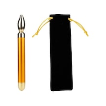 Masaj Aletleri Altın Elektrikli Masaj Aleti Göz Kremi Masaj Göz Yüz Güzellik Kalemi Altın Çok Renkli