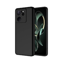 Xiaomi Mi 13t Pro Kılıf Yumuşak Silikon Kamera Korumalı Lansman Pazarplus Siyah