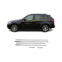 AG-Tuning Bmw X5 Krom Cam Çıtası 6 Parça 2006-2013 Arası Paslanmaz Çelik