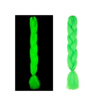 Fosforlu Neon Örgülük Saç Esperer 100 Gr. - Yeşil