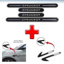 Peugeot Bipper Uyumlu Carbon Kapı Eşiği + Carbon Çamurluk Venti (552313803)