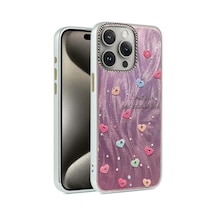 Apple iPhone Uyumlu 15 Pro Max - Kılıf Blade Aynalı Desenli - Kapak - Desen 8