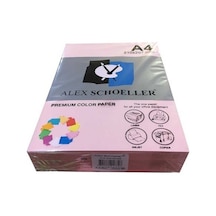 Alex 540 Renkli Fotokopi Kağıdı A4 500 Adet Açık Pembe