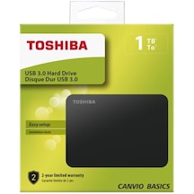 Toshiba Canvio Basic HDTB410EK3AA 1 TB 2.5" USB 3.0 Taşınabilir Disk