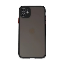 Newface Apple İphone 11 Kılıf Montreal Silikon Kapak - Siyah