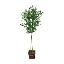 Yapay Çiçek Deposu Saksıda Yapay Zeytin Ağacı Büyük Boy 200 Cm