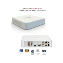 Ds-7104hghı-m1 Dvr 4 Kanal İnsan Araç Analizli Kayıt Cihazı