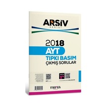 2018 Ayt Arşiv Serisi Tıpkı Basım Çıkmış Sorular Tamamı Video Çözümlü