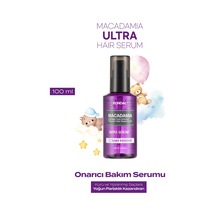 Yıpranmış Kuru Saçları Parlatan Onarıcı Serum Kundal Macadamia Ultra Hair Serum 100ml Baby Powder