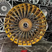 19" İnç 5x112 Mercedes Maybach Gold Krom Jant Modeli Mercedes