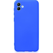 Newface Samsung Galaxy Uyumlu A04 Kılıf First Silikon Semeglbl - 64 - Mavi