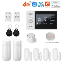 Obiem Tuya Akıllı Ev Güvenlik Alarm Sistemleri Kolay Kurulum Sim Kart/google Asistan/amazon Alexa/uzaktan Bağlantı