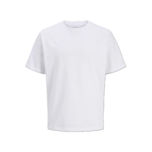 Jack & Jones Jack&jones Jorcatskills Minimal Tee Erkek T-shirt 12290315 Beyaz