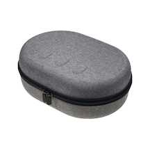 Createtech Meta Quest 3 Vr Gözlük Çantası - Oxford + Eva + Polyester - Siyah Astar - Taşınabilir Kılıf Siyah Astar