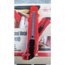 Metal Gövde Falçata , Maket Bıçak Kırmızı