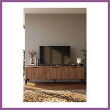 Bezos Royal Tv Sehpası Suntalam Kahverengi 160x35 Rengaren