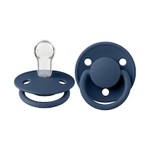 Bibs De Lux Silikon Emzik-steel Blue-0-36 Ay 2 Adet
