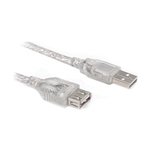 Ayt Usb Uzatma Kablosu Erkek Dişi Usb Soketli Kablo Usb Uzatıcı 3 Metre