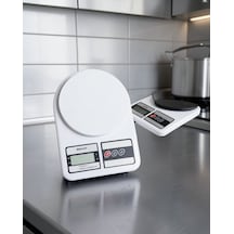 Dijital Mutfak Terazisi 10 Kg Kapasiteli Lcd Ekranlı Uuczzzhassastaartııı2 Çok Renkli