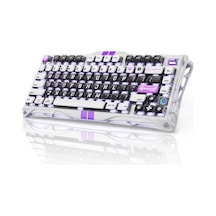 Gravastar Mercury V75 He Hall Effect Manyetik Switch Gaming Klavye, Hot-swappable, Rapid Trigger, 80