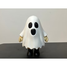 Sevimli Hayalet Figürü - 3d Yazıcı Tasarım Klasik Ghost Biblo - Dekoratif Hayalet