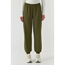Hiccup Esnek Bel Modal Touch Jogger Pantolon Haki