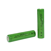 1.2v 1000 Mah - Aaa - Ni-mh Şarjlı Pil - Başsız / Flat Head