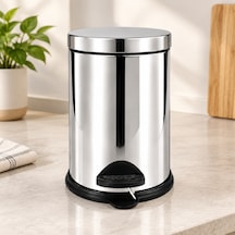 3 L Metal Pedallı Çöp Kovası Renkli