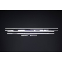 Vw Volkswagen Passat 3b Sedan Uyumlu Cam Çıtası 6 Parça 2000-2005 Paslanmaz Krom