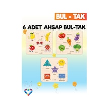 Eğitici 6 Adet Bul-tak Oyuncak-2